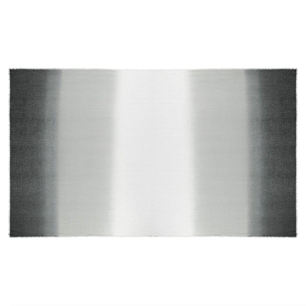 CUSHNIE GREY HORIZON OMBRE OVERSIZED SCARF 45" X 75" BRAND NEW IN PACKAGE - Picture 5 of 10